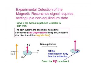 Resonance signal