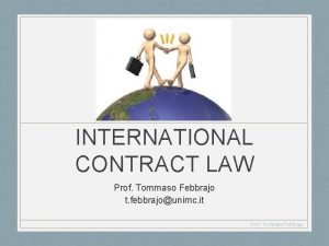 International contract law