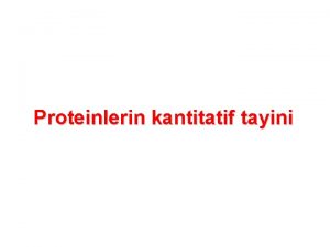 Kjeldahl metodu ile protein tayini
