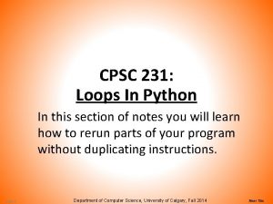 Post condition loop pseudocode Post condition loop pseudocode