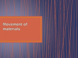 The movement of particles from high to low concentration The movement of particles from high to low concentration