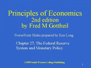 Principles of Economics 2 nd edition by Fred