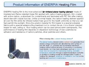 Advanced heating Advanced heating