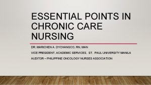 Wagner chronic care model 1998