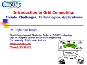 Grid computing applications