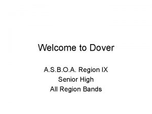 Welcome to Dover A S B O A