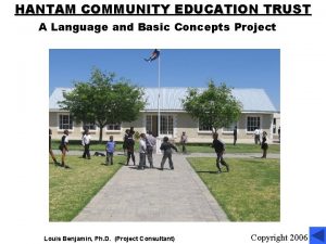 Hantam community education trust