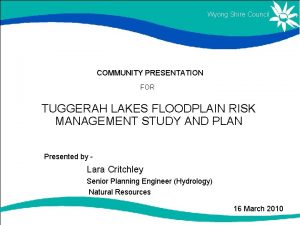 Flooding tuggerah lakes