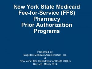 New york state medicaid prior authorization