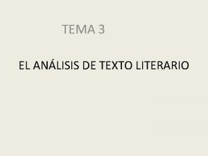 Tiempo del relato ejemplos