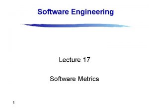 Data structure metrics in software engineering