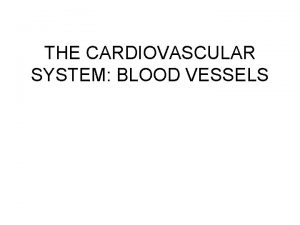 Circulatory pathways