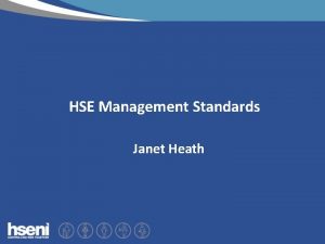 Hse management standards