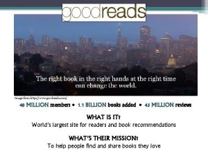 Image from http www goodreads com 40 MILLION