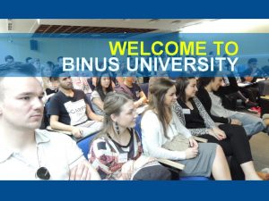 Binus graduate attributes