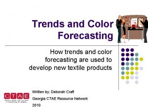 Forecasting color trends