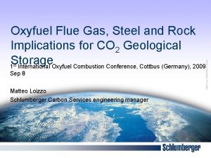 Schlumberger carbon services