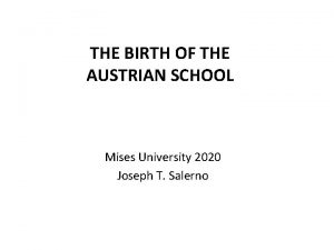 Mises university