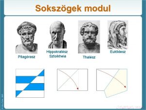 Sokszgek modul Vidra Gbor 2006 Pitagrasz Hippokratsz Sztoikheia