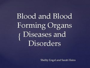 Malignant neoplasm of the blood-forming organs