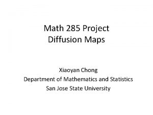 Diffusion map