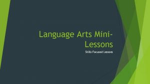 Language lessons