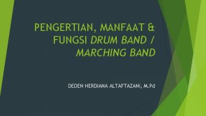 Pengertian marching