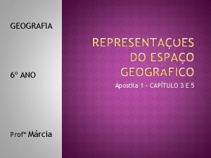 GEOGRAFIA 6 ANO Apostila 1 CAPTULO 3 E