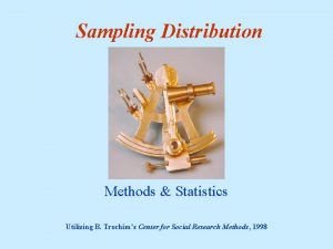 Multi stage sampling example situation