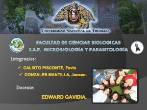 FACULTAD DE CIENCIAS BIOLOGICAS E A P MICROBIOLOGA