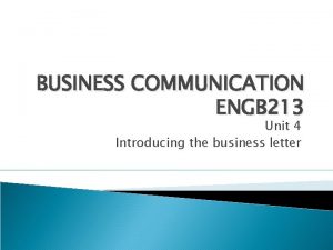 Sales letter in business communication