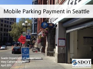 Downtown seattle parking app