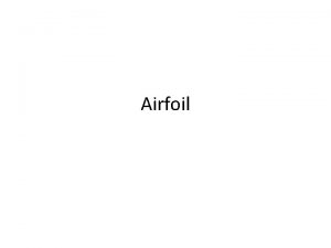 Pressure distribution airfoil angle of attack