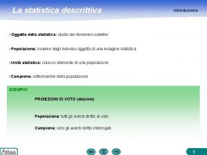 Modalità statistica
