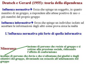 Teoria della dipendenza gerard