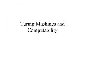 Turing Machines and Computability Devices of Increasing Computational