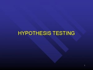 Hypothesis Hypothesis