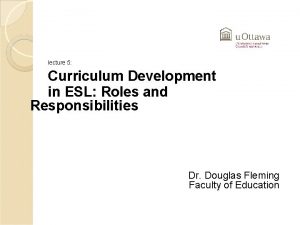 What is curriculum framework