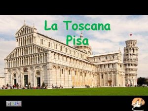 La Toscana Pisa Plano de la ciudad La