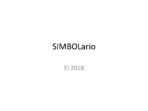 SIMBOLario EI 2018 Amplificador smbolo genrico Amplificador de