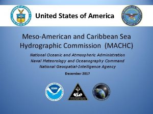 United States of America MesoAmerican and Caribbean Sea