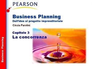 Business planning. dall'idea al progetto imprenditoriale
