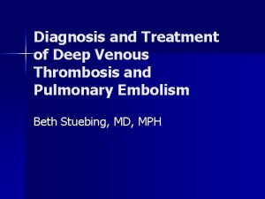 Pathophysiology of thrombosis ppt