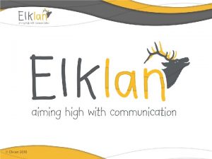 Elklan Speech and Language Therapists Liz Elks Henrietta