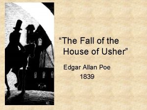 Gothic elements in the fall of the house of usher