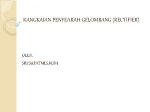 Rangkaian rectifier