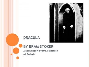 Dracula book report