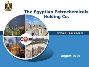 Egyptian petrochemicals holding company (echem)