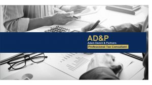 ADP Adam Damili Partners Professional Tax Consultant adam