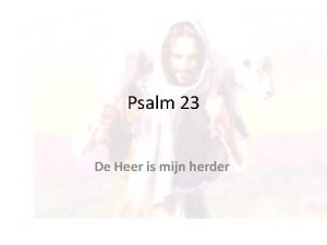 Psalm 23 moderne versie